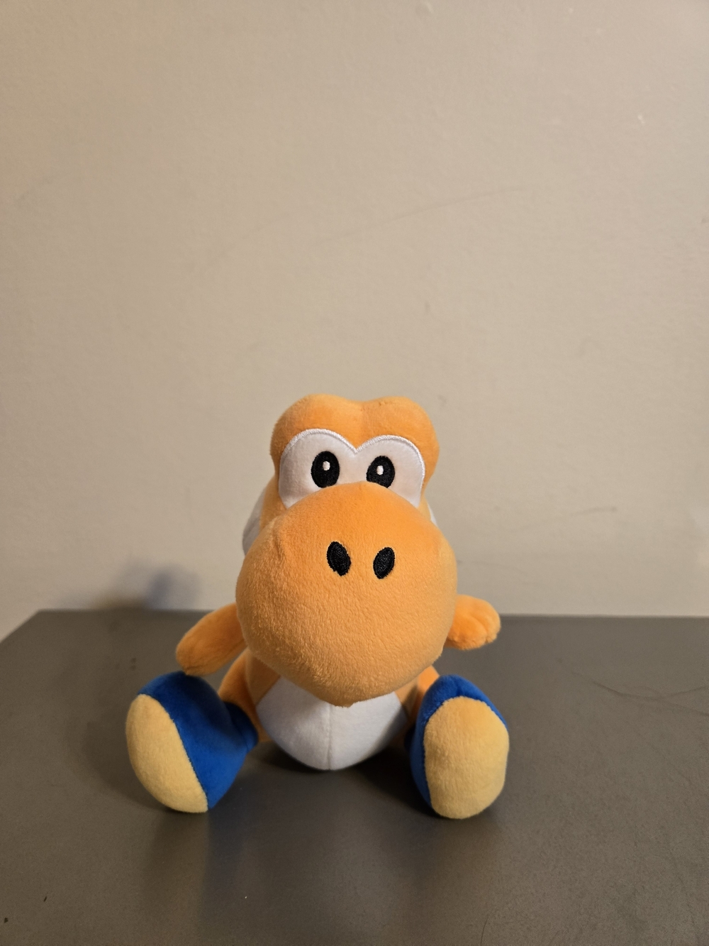 Officially Licensed Super Mario Orange Yoshi Plush – 8"